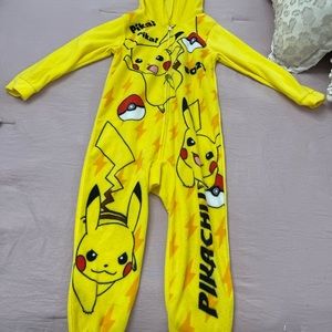Kids pikachu onesie